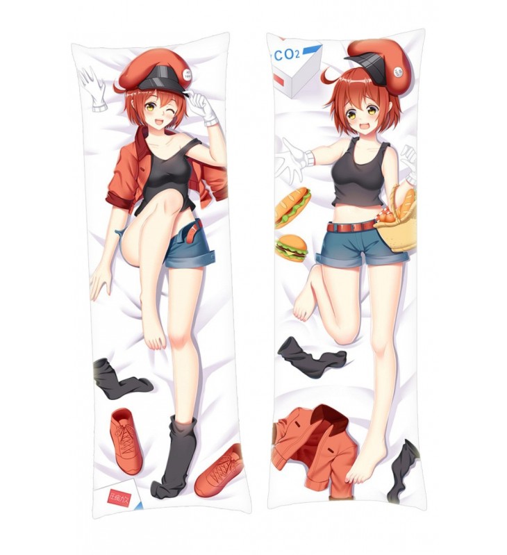 Sekkekkyu AE3803 Hataraku Saibou Cells at Work! Anime Dakimakura Japanese Hugging Body Pillow Cover