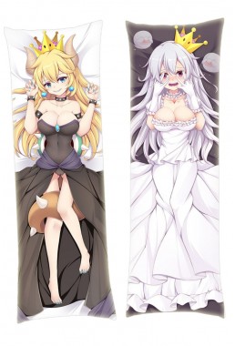 Super Mario Bowsette Princess Bowser Anime Dakimakura Pillowcover Japanese Love Body Pillowcase