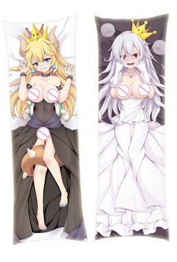 Super Mario Bowsette Princess Bowser Anime Dakimakura Pillowcover Japanese Love Body Pillowcase pillowcase