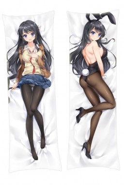 Rascal Does Not Dream of Bunny Girl Senpai Sakurajima Mai Anime Dakimakura Pillowcover Japanese Love Body Pillowcase