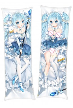 Snow Miku Japanese character body dakimakura pillow cover