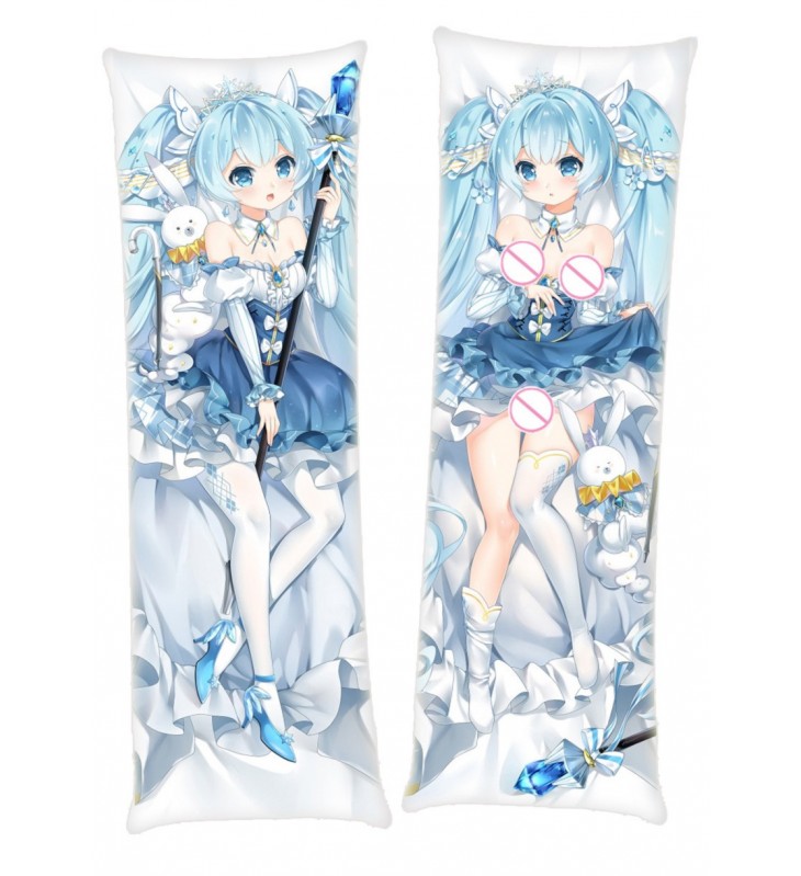 Snow Miku Japanese character body dakimakura pillow cover