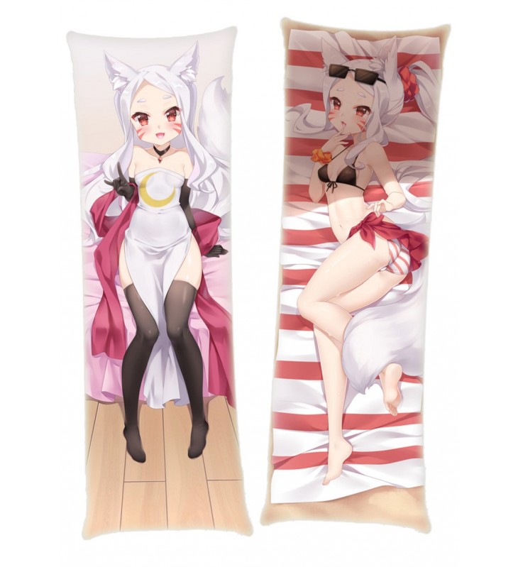 Sewayaki Kitsune no Senko-san Shiro Japanese character body dakimakura pillow cover