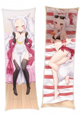 Sewayaki Kitsune no Senko-san Shiro Japanese character body dakimakura pillow cover