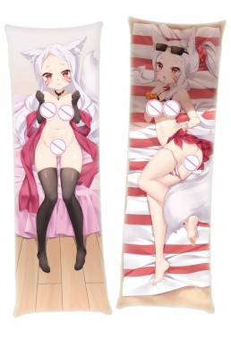 Sewayaki Kitsune no Senko-san Shiro Japanese character body dakimakura pillow cover