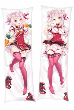 Virtual YouTuber TanakaHime Japanese character body dakimakura pillow cover