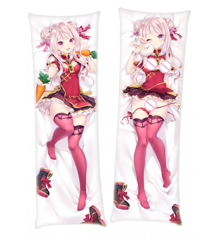 Virtual YouTuber TanakaHime Japanese character body dakimakura pillow cover