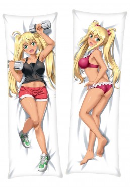 How Heavy Are the Dumbbells You Lift Sakura Hibiki Japanese character body dakimakura pillow cover