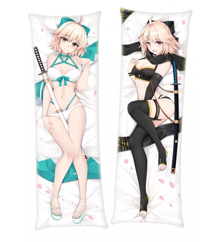 SWIMSUIT OKITA SOJI FATE GRAND ORDERJapanese character body dakimakura pillow cover