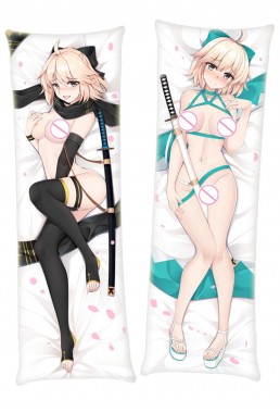 FATE GRAND ORDER SWIMSUIT OKITA SOJI Japanese character body dakimakura pillow cover