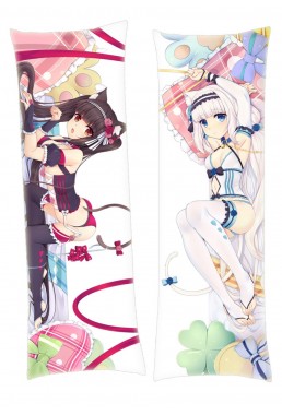 Nekopara Chocola & Vanilla Hugging body anime cuddle pillow covers