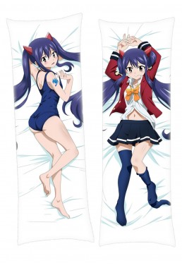 Fairy Tail Wendy Marvell Hugging body anime cuddle pillow covers
