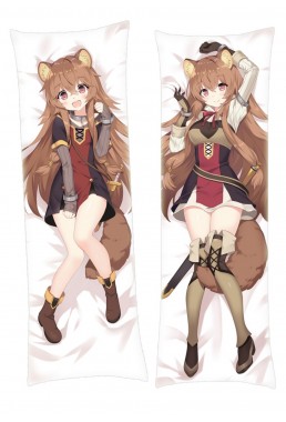 The Rising of the Shield Hero The Manga Companion Raphtalia Hugging body anime cuddle pillow covers