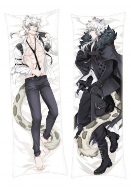 Arknights SilverAsh Hugging body anime cuddle pillow covers