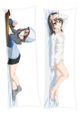 Girls und Panzer Maho Nishizumi Hugging body anime cuddle pillow covers