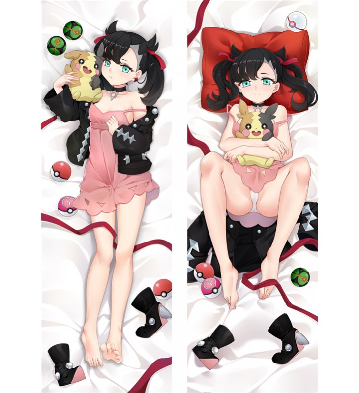 Pokemon Sword and Shield Marnie Anime Dakimakura japanese pillowcase