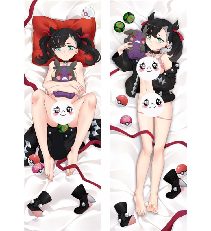 Pokemon Sword and Shield Marnie Anime Dakimakura japanese pillowcase