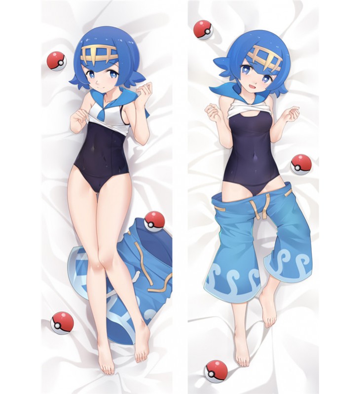 Pokemon Sword and Shield Lana Anime Dakimakura japanese pillowcase