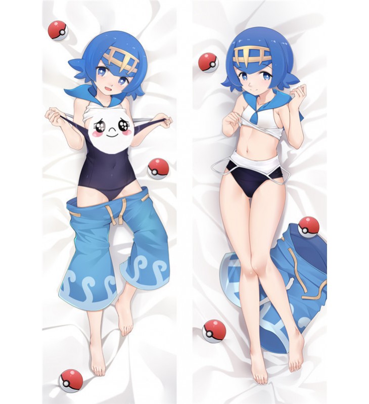 Pokemon Sword and Shield Lana Anime Dakimakura japanese pillowcase