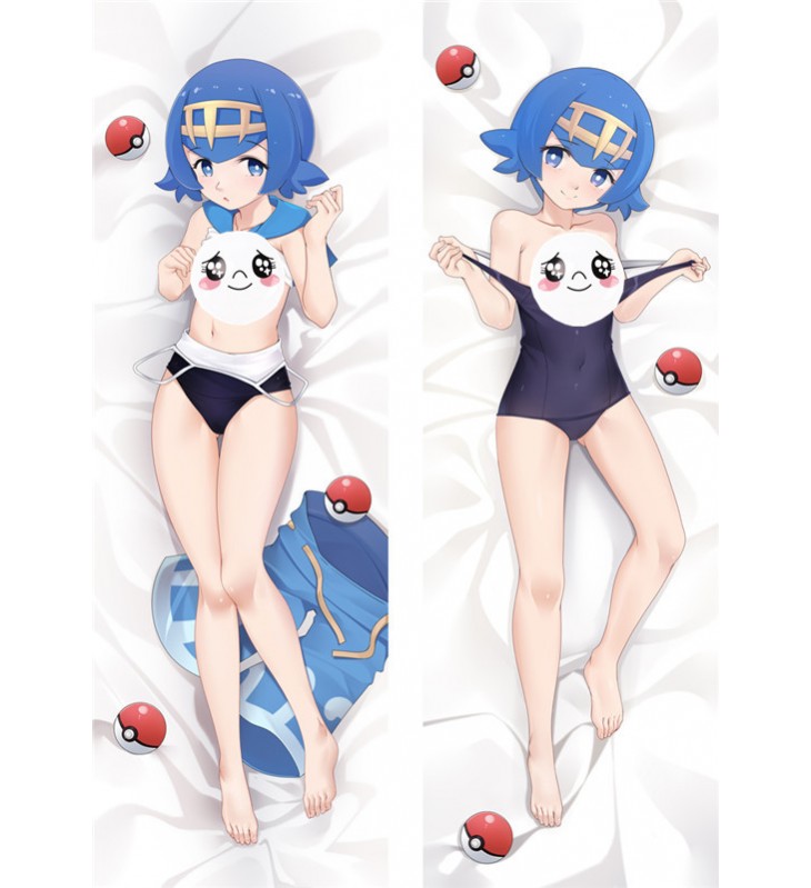 Pokemon Sword and Shield Lana Anime Dakimakura japanese pillowcase