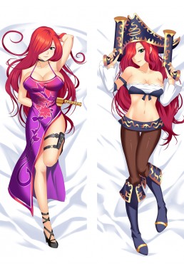 League Of Legends Miss Fortune Anime Dakimakura Japanese Hugging Body Pillow Cover