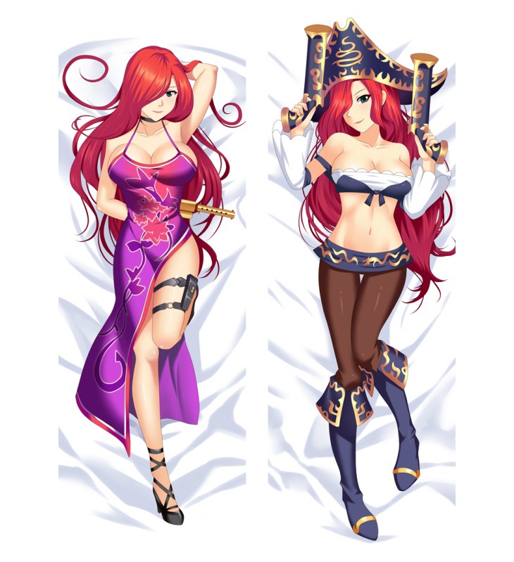 League Of Legends Miss Fortune Anime Dakimakura Japanese Hugging Body Pillow Cover