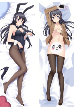 Rascal Does Not Dream of Bunny Girl Senpai Anime Dakimakura Japanese Hugging Body Pillow Cover