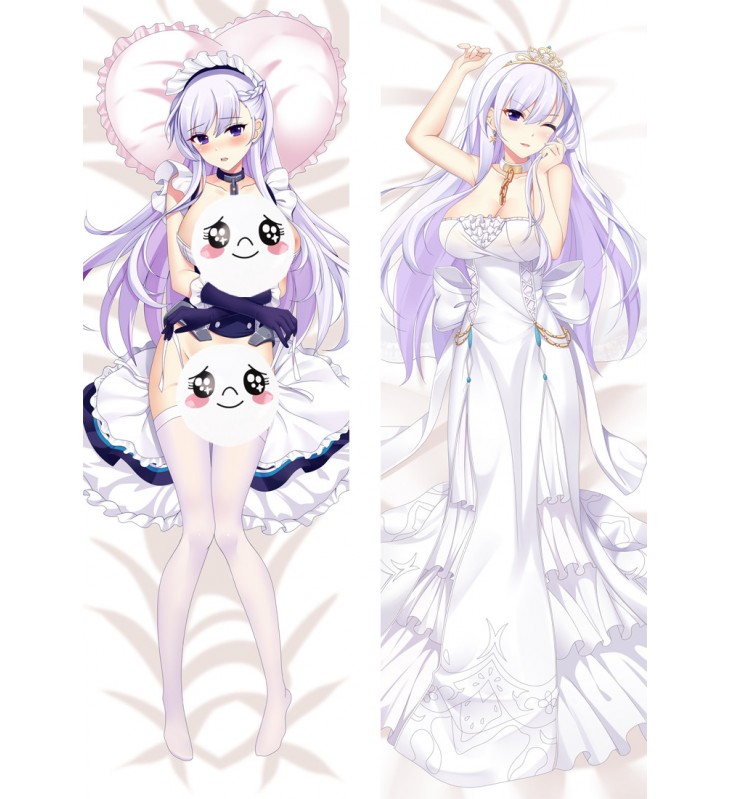 Azur Lane Belfast Anime Dakimakura Japanese Hugging Body Pillow Cover