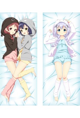 Is the Order a Rabbit Anime Dakimakura Japanese Hugging Body Pillow Cover