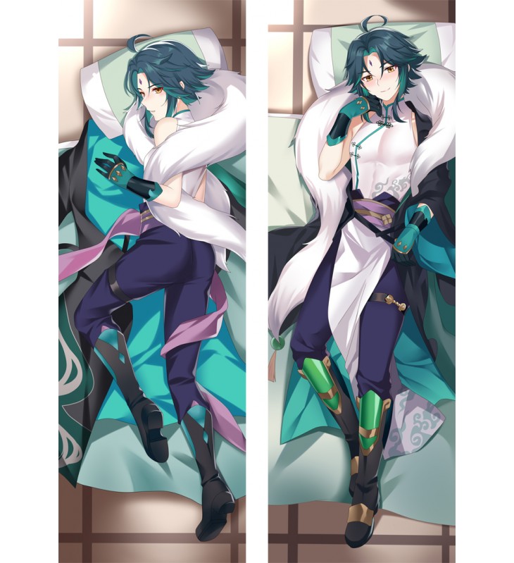 Genshin Impact Xiao Anime Dakimakura Japanese Hugging Body Pillow Cover