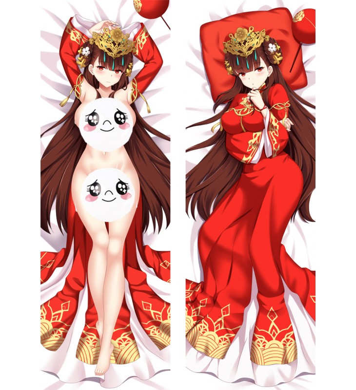 Azur Lane ROC Yat Sen Anime Dakimakura Japanese Hugging Body Pillow Cover