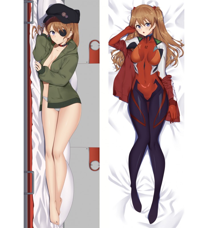 Neon Genesis Evangelion Asuka Langley Soryu Anime Dakimakura japanese pillowcase