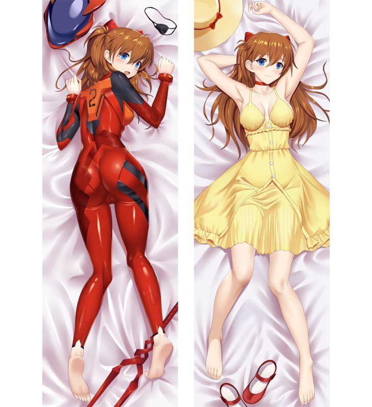 Neon Genesis Evangelion Asuka Langley Soryu Anime Dakimakura japanese pillowcase