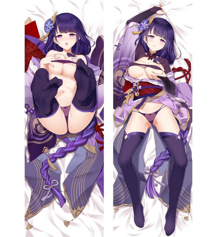 Genshin Impact Raiden Shogun Baal Anime Dakimakura japanese pillowcase