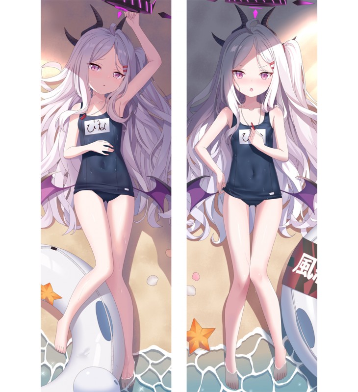 Blue Archive Sorasaki Hina Anime Dakimakura japanese pillowcase