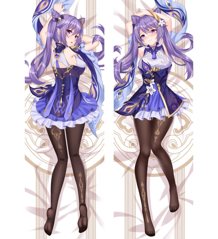 Genshin Impact Keqing Anime Dakimakura japanese pillowcase