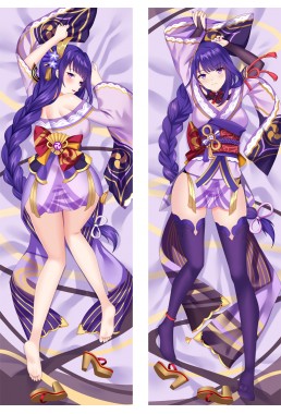 Raiden Shogun Baal Genshin Impact Anime Dakimakura japanese pillowcase