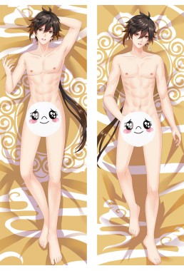 Genshin Impact Zhongli Anime Dakimakura japanese pillowcase