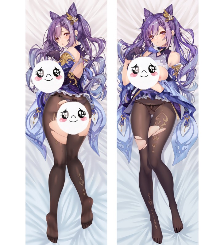 Genshin Impact Keqing Anime Dakimakura japanese pillowcase