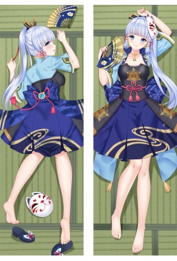 Genshin Impact Kamisato Ayaka Anime Dakimakura japanese pillowcase