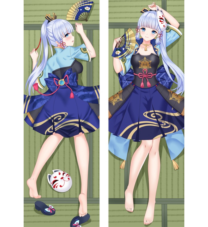 Genshin Impact Kamisato Ayaka Anime Dakimakura japanese pillowcase