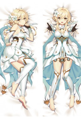 Genshin Impact Lumine Anime Dakimakura japanese pillowcase