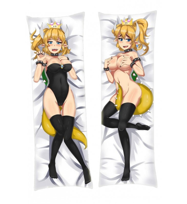 Super Mario Bowsette Princess Bowser DSR-50 Anime Dakimakura Pillowcover Japanese Love Body Pillowcase