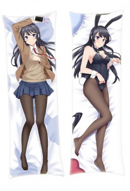 Rascal Does Not Dream of Bunny Girl Senpai Mai Sakurajima Anime Dakimakura Pillowcover Japanese Love Body Pillowcase pillowcase