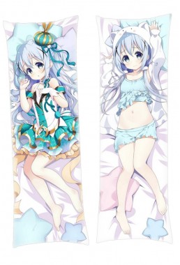 Kafuu Chino Is the Order a Rabbit Anime Dakimakura Pillowcover Japanese Love Body Pillowcase pillowcase