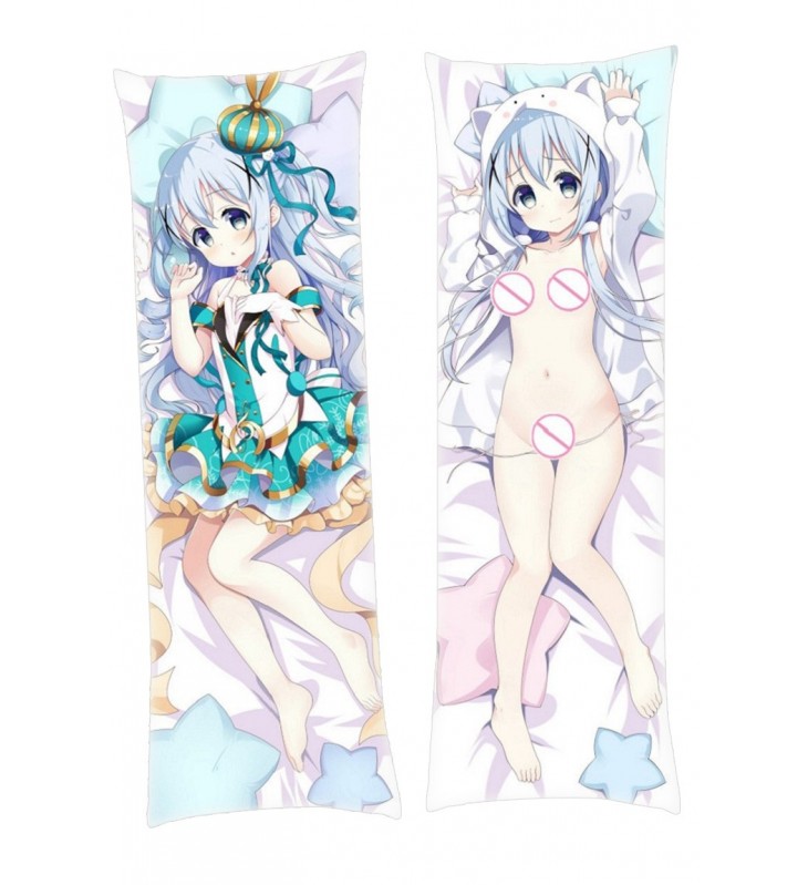 Is the Order a Rabbit Kafuu Chino Anime Dakimakura Pillowcover Japanese Love Body Pillowcase pillowcase