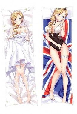 Hood Azur Lane Anime Dakimakura Pillowcover Japanese Love Body Pillowcase