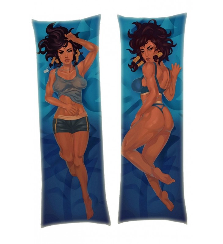 Pharah Overwatch Anime Dakimakura Pillowcover Japanese Love Body Pillowcase pillow