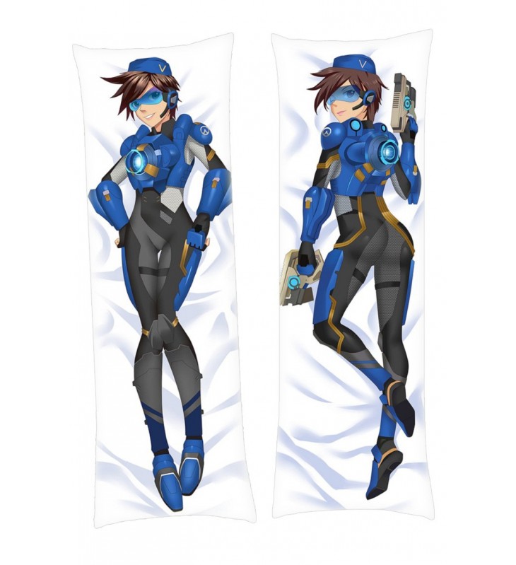 Tracer Overwatch Anime Dakimakura Japanese Hugging Body Pillow Cover