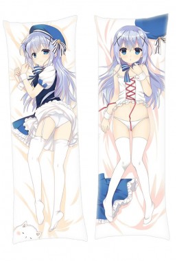 Chino Kafu Is the Order a Rabbit Anime Dakimakura Japanese Hugging Body Pillow Cover